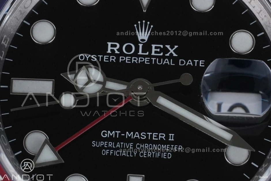 SH3285 Pepsi BLRO Edition Master Best Oyster New V3 On II GMT (UV 126710 SS Bezel 904L Upgraded) Bracelet ARF 1:1 0701